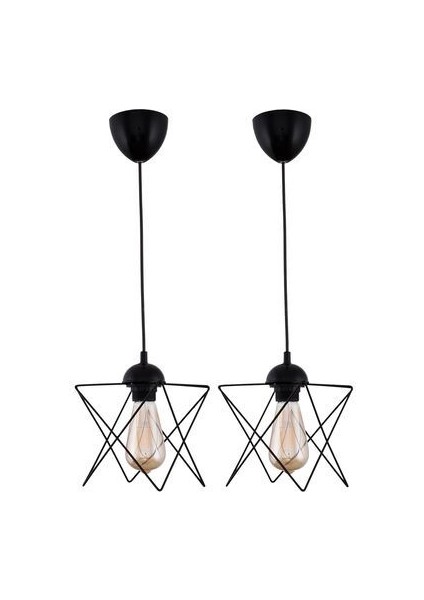 2 Adet Modes Tekli Siyah