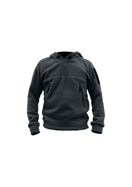 Genıus Store Erkek Polar Outdoor Kapşonlu Kombat Tactical Cepli Polar fiyatları