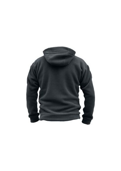 Genıus Store Erkek Polar Outdoor Kapşonlu Kombat Tactical Cepli Polar fırsatları
