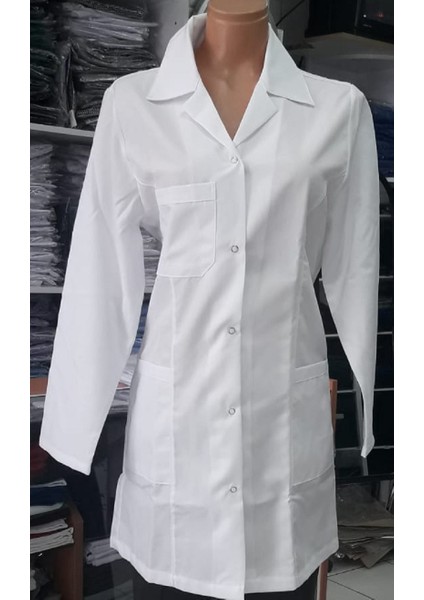 Doktor & Öğretmen & Mühendis Tipi Boy Önlük Kadın