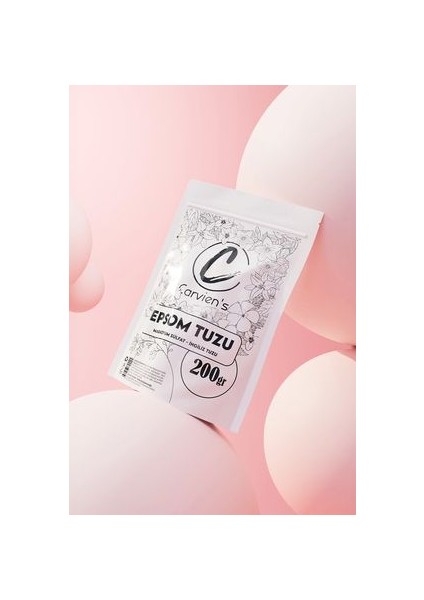 Epsom Tuzu Magnezyum Sülfat ile Kas ve Eklem Ağrılarına İyi Gelen 200 gr modelleri