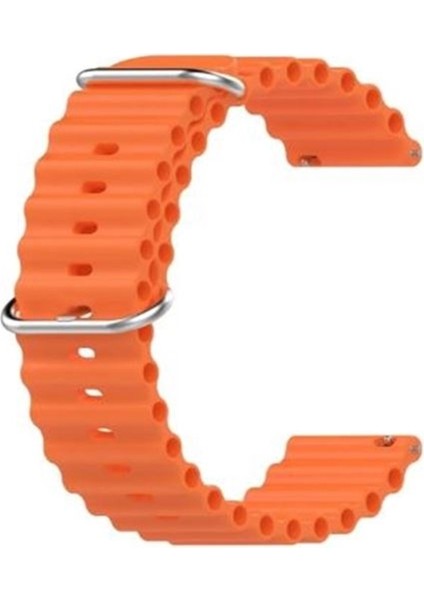 Samsung Gear S3 22MM Kordon Kayış Ocean Loop Silikon 22/ocl