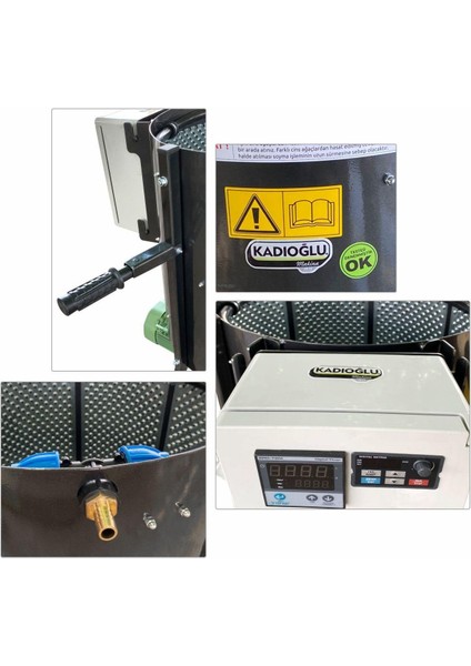 CKS80D Devir Ayarlı Rendeli Ceviz Soyma Makinesi 90 Litre