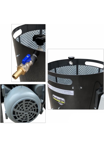 Pratiko Cks40 Ev Tipi Ceviz Soyma Makinesi 40 Litre