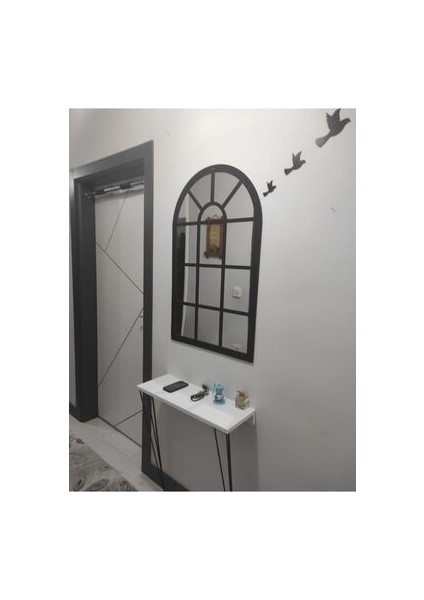 Dekoratif Pencere Model Ayna 50X80CM