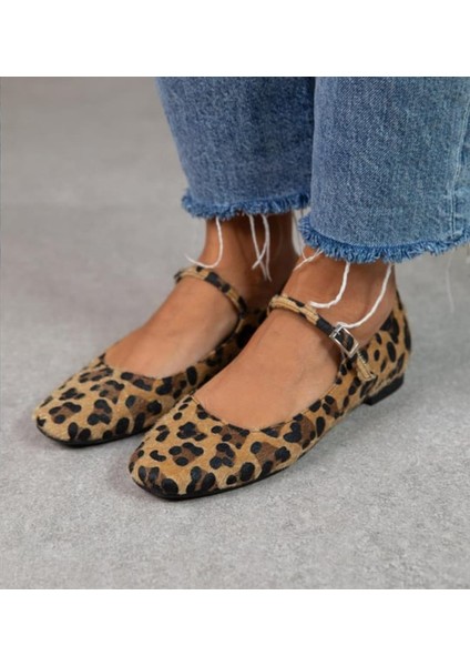 Leopar Şık Günlük Comfort Trend Rahat Meri Ceyn Babet fiyatları