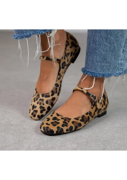 Leopar Şık Günlük Comfort Trend Rahat Meri Ceyn Babet fırsatları
