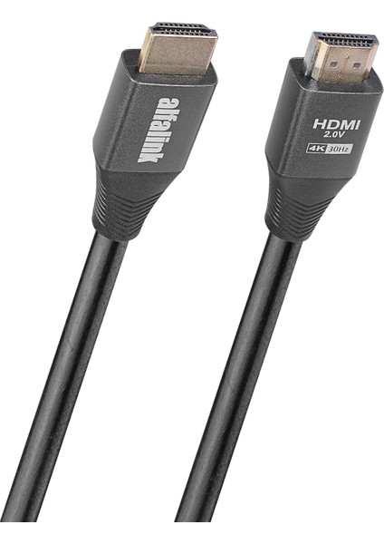 AK-HD4K25 19+1 HDMI To HDMI 25M Metal V2.0 4K (4096*2160) 30Hz Kablo