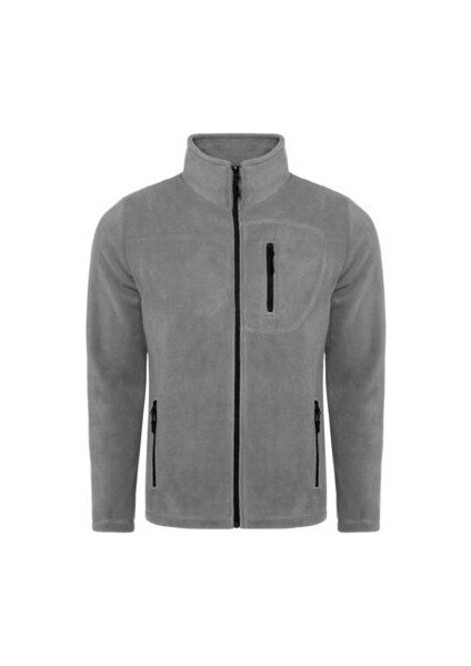 Genıus Store Erkek Polar Tam Fermuarlı 3 Cepli Outdoor Tactical Flecee