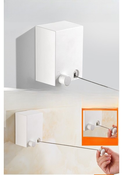 304 Paslanmaz Çelik Örgülü Görünmez Çamaşır Ipi 4.2 M (Yurt Dışından) indirimleri