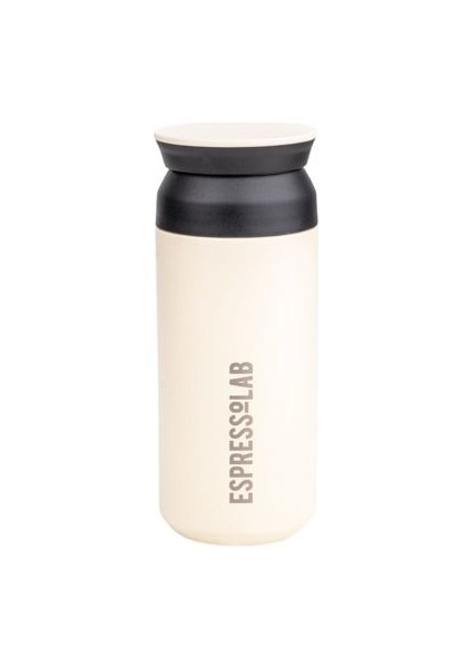 Paslanmaz Çelik Beyaz Termos 350 ml No:33