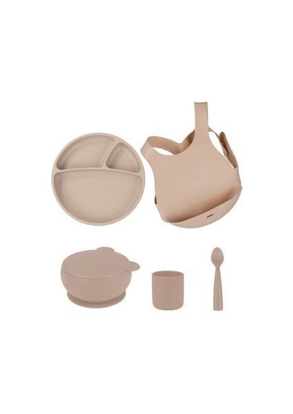 Blw Beslenme 5'li Set Bubble Beige