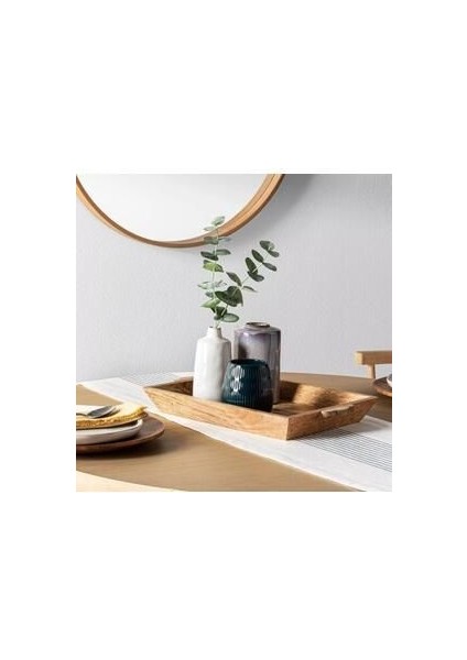 Yapay Çiçek Okaliptus Tek Dal 25CM Yeşil Aradal Garnitür Eucalyptus