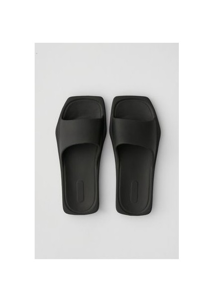 Gala Siyah Eva Yazlık Plaj - Günlük Terlik