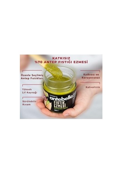 Antep Fıstık Ezmesi 200  gr