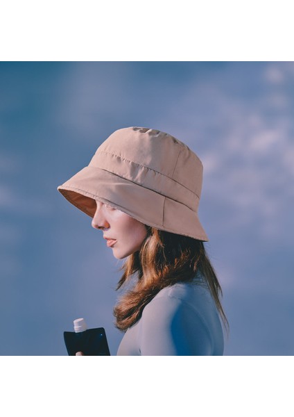 Sand Puffer Bucket Hat