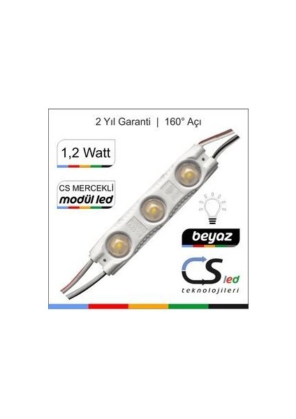 1.2 Watt Mercekli Modül LED