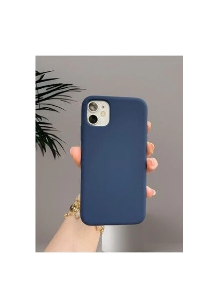 Meri Case Apple iPhone 11 Uyumlu Logolu Içi Kadife Lansman Kılıf Arka Kapak