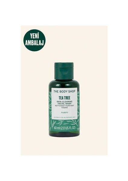 The Body Shop Çay Ağacı Tea Tree Yüz Yıkama Jeli 60 ML