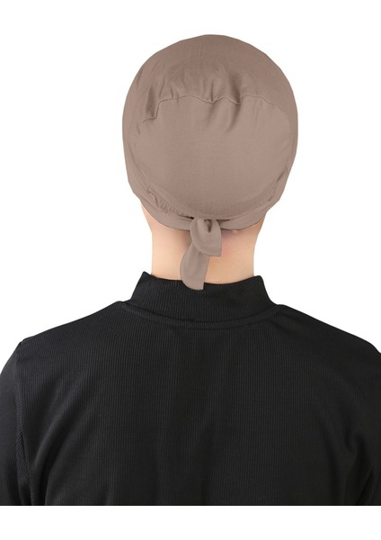 Çapraz Hijab - St 233 Koyu Vizon modelleri