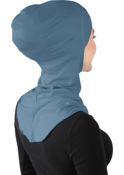 Çapraz Hijab - St 232 Petrol Mavisi modelleri