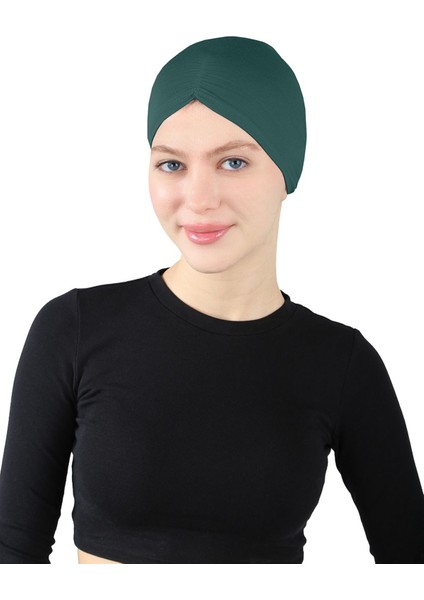 Pileli Geçme Bone - St 256 Zümrüt