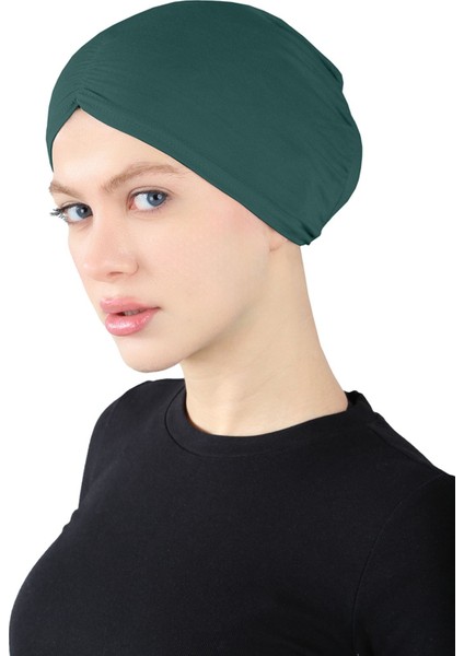 Pileli Geçme Bone - St 256 Zümrüt