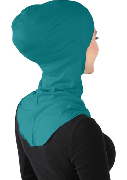 Çapraz Hijab - St 232 Petrol Yeşili modelleri
