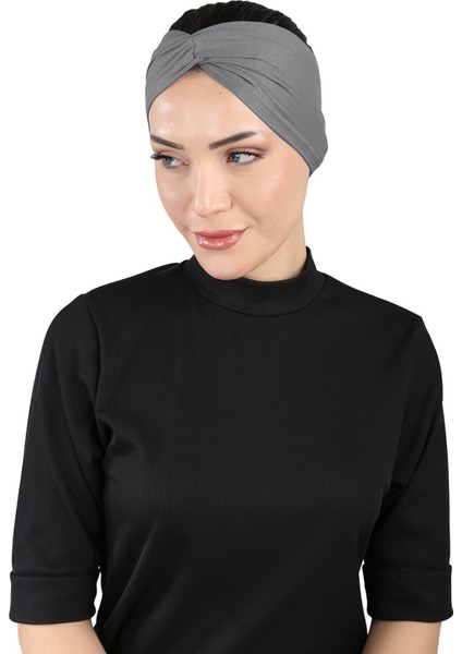 Bandana Çapraz Bone - St 055 Koyu Gri fiyatları