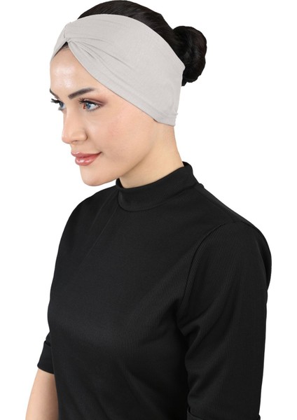 Bandana Çapraz Bone - St 055 Açık Gri modelleri