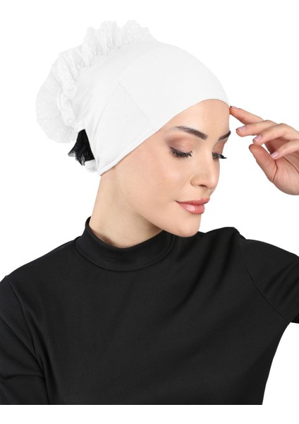 Topuzlu Kaymaz Bone - St 510 Beyaz fiyatları