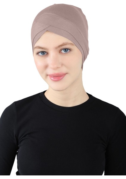 Çapraz Geçme Bone - St 060 Duman Gülü