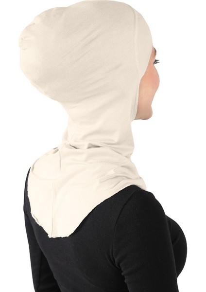 Çapraz Hijab - St 232 Açık Bej modelleri