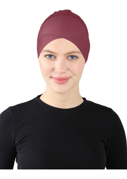 Parizyen Çapraz Bone - St 370 Bordo