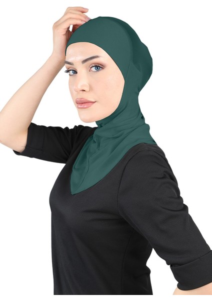 Clima Fit Hijab Bone - St 228 Zümrüt modelleri