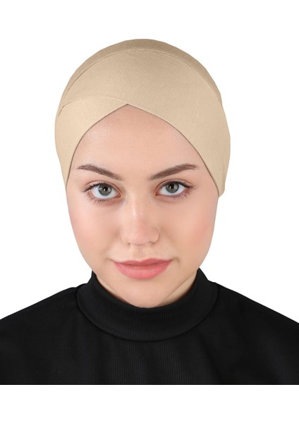 Pratik Çapraz Bone - St 264 Bej