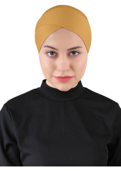 Çapraz Hijab - St 233 Hardal