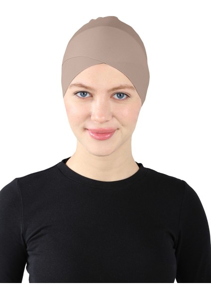 Parizyen Çapraz Bone - St 370 Koyu Vizon