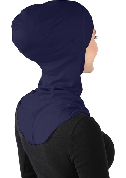 Çapraz Hijab - St 232 Lacivert modelleri