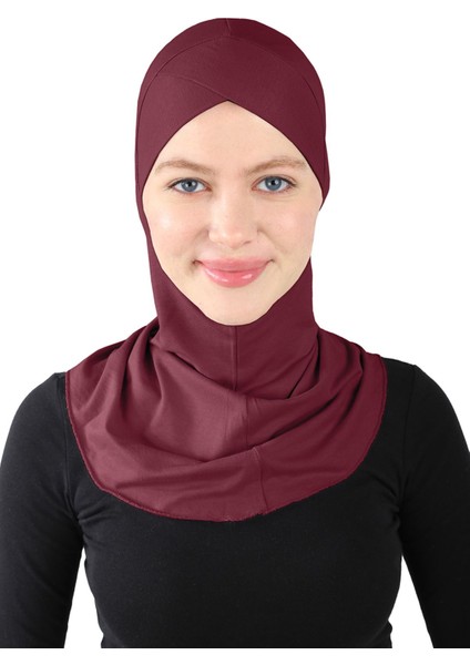 Çapraz Hijab - St 232 Bordo