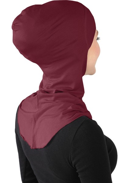 Çapraz Hijab - St 232 Bordo modelleri