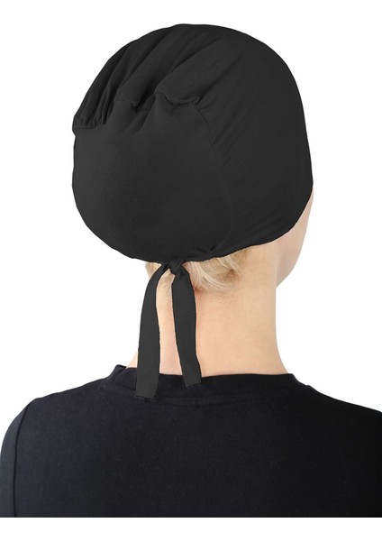 Pileli Geçme Bone - St 256 Siyah