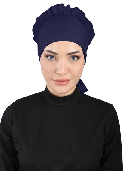 Topuzlu Kaymaz Bone - St 510 Lacivert