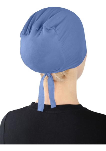 Pileli Geçme Bone - St 256 Indigo Mavi