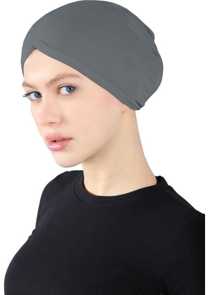 Pileli Geçme Bone - St 256 Antrasit
