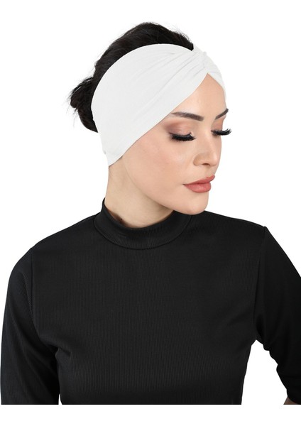 Bandana Çapraz Bone - St 055 Krem