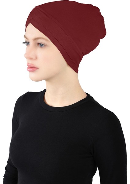 Çapraz Geçme Bone - St 060 Bordo fiyatları