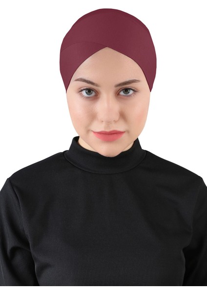 Çapraz Hijab - St 233 Bordo