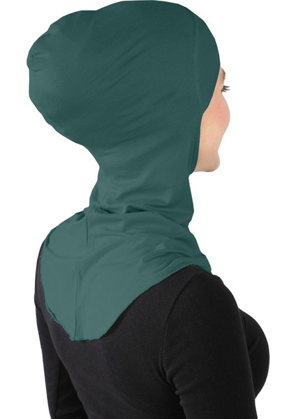 Çapraz Hijab - St 232 Zümrüt modelleri