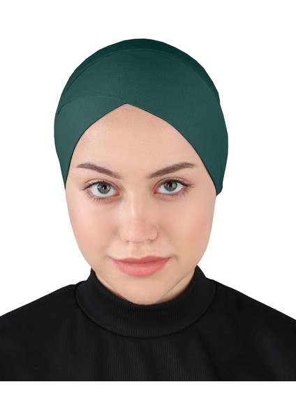 Pratik Çapraz Bone - St 264 Zümrüt